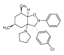 3ξ-(4-chloro-phenyl)-5t,7t-dimethyl-2-phenyl-3a-pyrrolidin-1-yl-(3ar,7ac)-octahydro-benzo[d]isoxazole CAS:29291-20-1 manufacturer & supplier