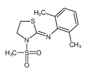 N-(2,6-dimethylphenyl)-3-methylsulfonyl-1,3-thiazolidin-2-imine CAS:29293-64-9 manufacturer & supplier