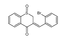 3-[1-(2-Bromo-phenyl)-meth-(Z)-ylidene]-1-oxo-1λ4-thiochroman-4-one CAS:29309-02-2 manufacturer & supplier