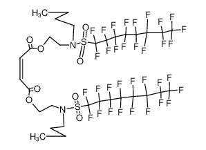 Bis-(2-(N-butyl-perfluoroctansulfonamido)-ethyl)-fumarat CAS:29311-51-1 manufacturer & supplier