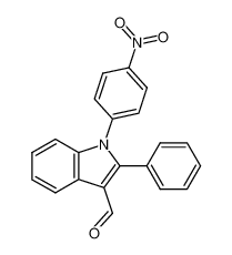 1-(4-nitro-phenyl)-2-phenyl-indole-3-carbaldehyde CAS:29325-84-6 manufacturer & supplier