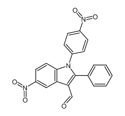 5-Nitro-1-(4-nitro-phenyl)-2-phenyl-1H-indole-3-carbaldehyde CAS:29325-88-0 manufacturer & supplier