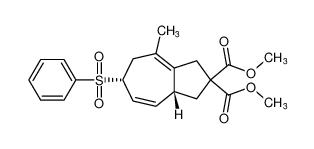 rel-dimethyl (3aR,6R)-8-methyl-6-(phenylsulfonyl)-3,3a,6,7-tetrahydroazulene-2,2(1H)-dicarboxylate CAS:293295-46-2 manufacturer & supplier