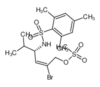 (4S,2E)-2-bromo-5-methyl-4-[N-(2,4,6-trimethylphenylsulfonyl)amino]hex-2-en-1-yl methyl-sulfonate CAS:293299-48-6 manufacturer & supplier