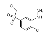 2-chloro-5-chloromethyl-sulphonyl-phenyl-hydrazine CAS:29330-11-8 manufacturer & supplier