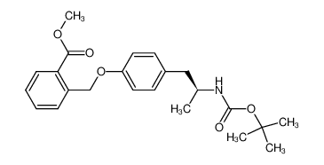 methyl 2-[(4-{(2S)-2-[(tert-butoxycarbonyl)amino]propyl}phenoxy)methyl]benzoate CAS:293305-80-3 manufacturer & supplier