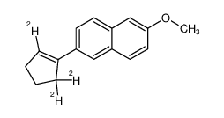 2,5,5-D3-1-(6-Methoxy-2-naphthyl)-cyclopenten CAS:29331-69-9 manufacturer & supplier