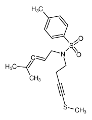 N-(4-Methythiobut-3-ynyl)-N-(4-methylpenta-2,3-dienyl)-4-methylbenzenesulfonamide CAS:293313-47-0 manufacturer & supplier