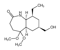 (5aR,7R,9S,9aS)-9-ethyldecahydro-7-(hydroxymethyl)-5,5-dimethoxy-2H-benz[b]azepin-2-one CAS:293313-98-1 manufacturer & supplier