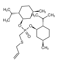 di-(l)-menthyl (allylsulfanyl)methylphosphonate CAS:293329-46-1 manufacturer & supplier