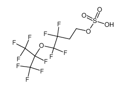 Sulfuric acid mono-[3,3,4,4-tetrafluoro-4-(1,2,2,2-tetrafluoro-1-trifluoromethyl-ethoxy)-butyl] ester CAS:29337-05-1 manufacturer & supplier