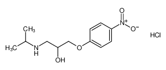 1-(isopropylamino)-3-(4-nitrophenoxy)propan-2-ol hydrochloride CAS:2934-03-4 manufacturer & supplier