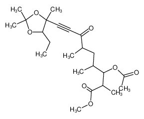 3-Acetoxy-10,11-isopropylidendioxy-2,4,6,10-tetramethyl-7-oxo-tridec-8-insaeure-methylester CAS:2935-97-9 manufacturer & supplier