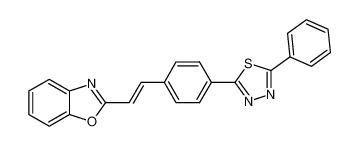 2-[4-(5-phenyl-[1,3,4]thiadiazol-2-yl)-styryl]-benzooxazole CAS:29362-86-5 manufacturer & supplier