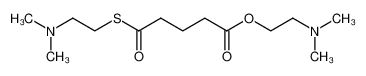 4-(2-Dimethylamino-ethylsulfanylcarbonyl)-butyric acid 2-dimethylamino-ethyl ester CAS:29369-37-7 manufacturer & supplier