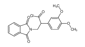 (RS)-2-(3,4-dimethoxyphenyl)-3-phthalimidopropanoic acid chloride CAS:293731-60-9 manufacturer & supplier