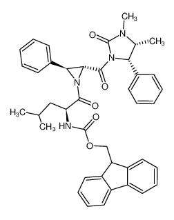 (4S,5R,2'R,3'S,2'S)-3-{[2'-aziridinyl-1'-(2'-fluorenylmethoxycarbonylamino-4'-methylpentanoyl)-3'-phenyl]carbonyl}-1,5-dimethyl-4-phenylimidazolin-2-one CAS:293734-25-5 manufacturer & supplier