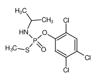 Isopropyl-thiophosphoramidic acid S-methyl ester O-(2,4,5-trichloro-phenyl) ester CAS:29374-05-8 manufacturer & supplier