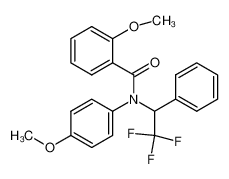 N-(4-methoxyphenyl)-N-(1,1,1-trifluoro-2-phenethyl)-2-methoxybenzamide CAS:293743-66-5 manufacturer & supplier