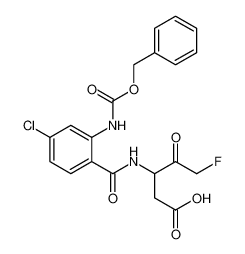 Pentanoic acid,3-[[4-chloro-2-[[(phenylmethoxy)carbonyl]amino]benzoyl]amino]-5-fluoro-4-oxo- CAS:293768-23-7 manufacturer & supplier