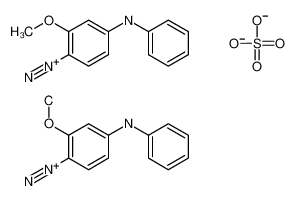 4-anilino-2-methoxybenzenediazonium,sulfate CAS:29377-89-7 manufacturer & supplier