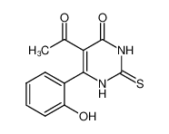 5-acetyl-6-(2-hydroxy-phenyl)-2-thioxo-2,3-dihydro-1H-pyrimidin-4-one CAS:29378-59-4 manufacturer & supplier