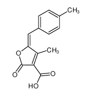 4-methyl-5-(4-methyl-benzylidene)-2-oxo-2,5-dihydro-furan-3-carboxylic acid CAS:2939-16-4 manufacturer & supplier