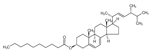 (3S,9S,10R,13R,14R,17R)-17-((2R,5R,E)-5,6-dimethylhept-3-en-2-yl)-10,13-dimethyl-2,3,4,9,10,11,12,13,14,15,16,17-dodecahydro-1H-cyclopenta[a]phenanthren-3-yl decanoate CAS:29398-30-9 manufacturer & supplier