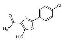 1-[2-(4-chloro-phenyl)-5-methyl-oxazol-4-yl]-ethanone CAS:2940-20-7 manufacturer & supplier