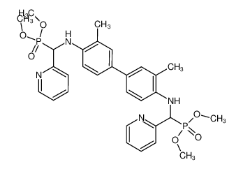 [C,C'-di-pyridin-2-yl-C,C'-(3,3'-dimethyl-biphenyl-4,4'-diyldiamino)-dimethyl]-bis-phosphonic acid tetramethyl ester CAS:29413-00-1 manufacturer & supplier