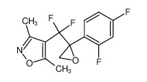 4-[difluoro[2-(2,4-difluorophenyl)-2-oxiranyl]methyl]-3,5-dimethylisoxazole CAS:294182-35-7 manufacturer & supplier