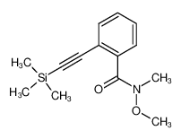 N-methoxy-N-methyl-2-[(trimethylsilyl)ethynyl]benzamide CAS:294190-44-6 manufacturer & supplier