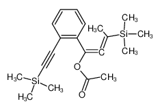 acetic acid 1-(2-trimethylsilanylethynyl-phenyl)-3-trimethylsilanyl-buta-1,2-dienyl ester CAS:294190-52-6 manufacturer & supplier