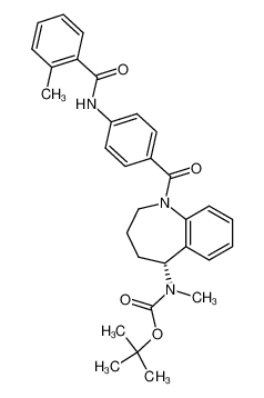 (R)-1-[4-(2-methylbenzoylamino)benzoyl]-5-(N-methyl-tert-butoxycarbonylamino)-2,3,4,5-tetrahydro-1H-1-benzazepine CAS:294196-64-8 manufacturer & supplier