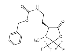 (4S)-4-(2-(benzoxycarbonylamino)ethyl)-3-methyl-2,2-bis(trifluoromethyl)-1,3-oxazolidin-5-one CAS:294199-52-3 manufacturer & supplier