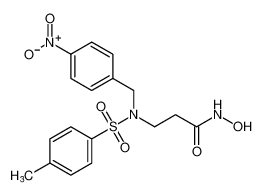 N-hydroxy-3-((4-methyl-N-(4-nitrobenzyl)phenyl)sulfonamido)propanamide CAS:294200-44-5 manufacturer & supplier