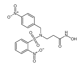 N-hydroxy-3-((2-nitro-N-(4-nitrobenzyl)phenyl)sulfonamido)propanamide CAS:294200-47-8 manufacturer & supplier