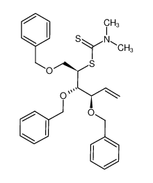 Dimethyl-dithiocarbamic acid (1R,2S,3R)-2,3-bis-benzyloxy-1-benzyloxymethyl-pent-4-enyl ester CAS:294201-92-6 manufacturer & supplier