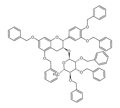 (2R,3S)-5,7-bis(benzyloxy)-2-(3,4-bis(benzyloxy)phenyl)-3-(((2S,3R,4R,5S,6S)-3,4,5-tris(benzyloxy)-6-methyltetrahydro-2H-pyran-2-yl)oxy)chromane CAS:294203-76-2 manufacturer & supplier