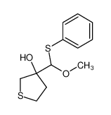 3-Hydroxy-3-[methoxy(phenylsulfanyl)methyl]thiolane CAS:294211-66-8 manufacturer & supplier