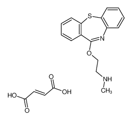 [2-(Dibenzo[b,f][1,4]thiazepin-11-yloxy)-ethyl]-methyl-amine; compound with (E)-but-2-enedioic acid CAS:29424-29-1 manufacturer & supplier