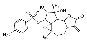 1,2-dihydroxy-1,4a-dimethyl-7-methylene-8-oxodecahydro-1H-oxireno[2',3':8,8a]azuleno[4,5-b]furan-3-yl 4-methylbenzenesulfonate CAS:29431-87-6 manufacturer & supplier