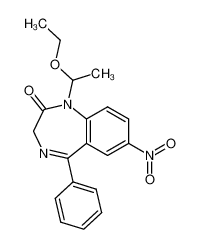 1-(1-ethoxy-ethyl)-7-nitro-5-phenyl-1,3-dihydro-benzo[e][1,4]diazepin-2-one CAS:29442-65-7 manufacturer & supplier