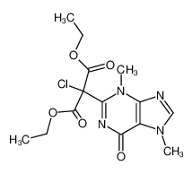 chloro-(3,7-dimethyl-6-oxo-6,7-dihydro-3H-purin-2-yl)-malonic acid diethyl ester CAS:29453-64-3 manufacturer & supplier