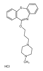 11-[3-(4-Methyl-piperazin-1-yl)-propoxy]-dibenzo[b,f][1,4]thiazepine; hydrochloride CAS:29462-38-2 manufacturer & supplier