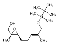 {(2S,3S)-3-[(E)-5-(tert-Butyl-dimethyl-silanyloxy)-4-methyl-pent-3-enyl]-2-methyl-oxiranyl}-methanol CAS:294623-81-7 manufacturer & supplier