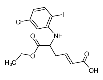 6-ethyl-(+/-)-(E)-5-(5-chloro-2-iodo-phenylamino)-hex-2-endioic acid CAS:294626-52-1 manufacturer & supplier