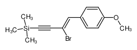 [(Z)-3-Bromo-4-(4-methoxy-phenyl)-but-3-en-1-ynyl]-trimethyl-silane CAS:294634-76-7 manufacturer & supplier