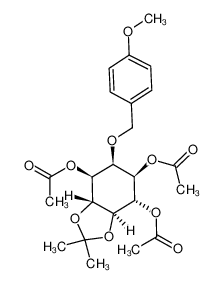 D-1,3,6-tri-O-acetyl-2-O-(p-methoxybenzyl)-4,5-O-isopropylidene-myo-inositol CAS:294637-05-1 manufacturer & supplier