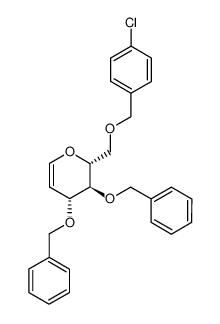 (2R,3S,4R)-3,4-Bis-benzyloxy-2-(4-chloro-benzyloxymethyl)-3,4-dihydro-2H-pyran CAS:294637-67-5 manufacturer & supplier